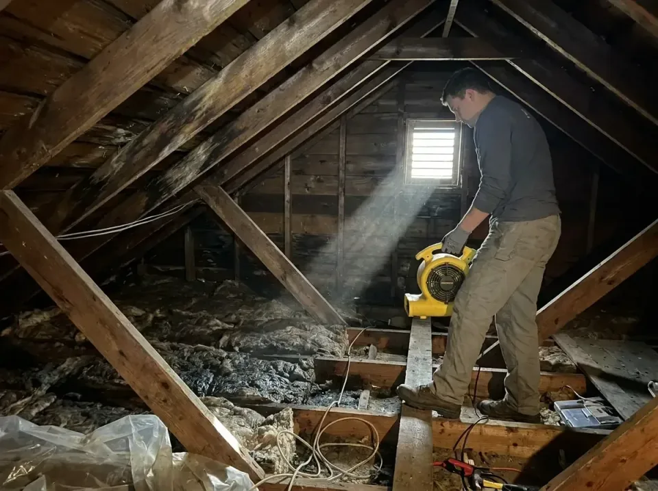 attic-water-damage-drying-proc-007 — frequently asked questions, Emergency Water Extraction & 24/7 Flood Response in Bryn Ma…
